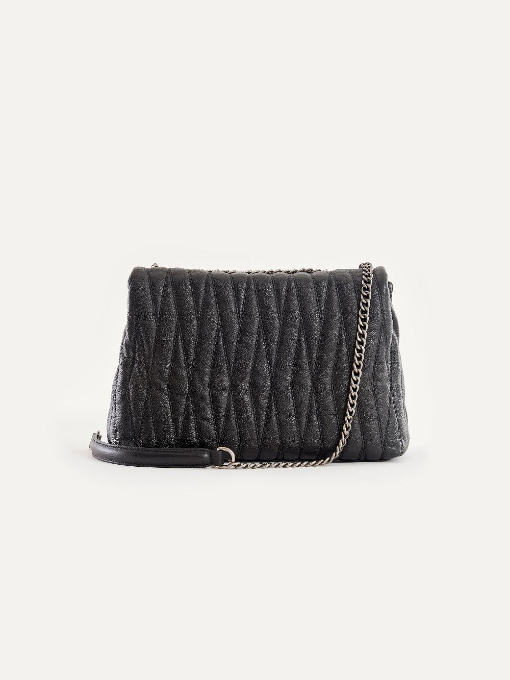 Vicolo Borsa Belleville Nero Enormi sconti