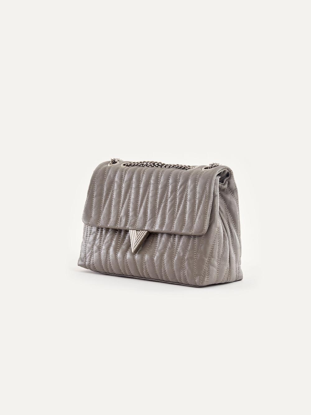 Vicolo Borsa Belleville Grigio 50% di sconto con spedizione gratuita