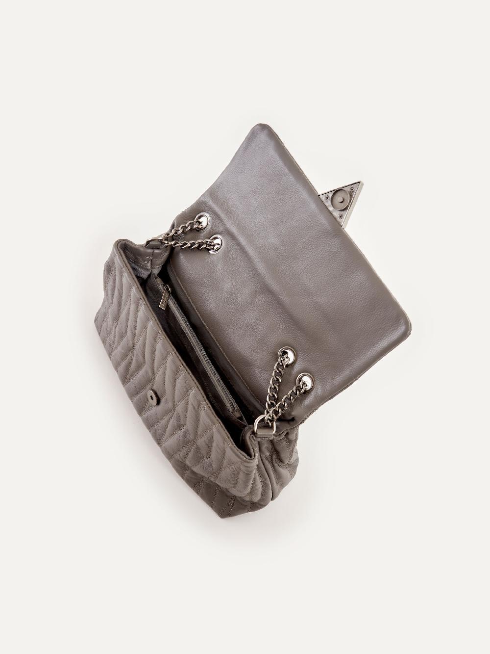 Vicolo Borsa Belleville Grigio 50% di sconto con spedizione gratuita