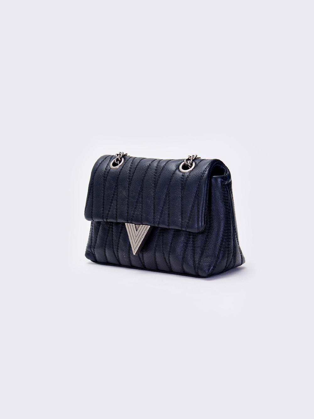 Vicolo Borsa Belleville Small Nero Trasporto libero internazionale