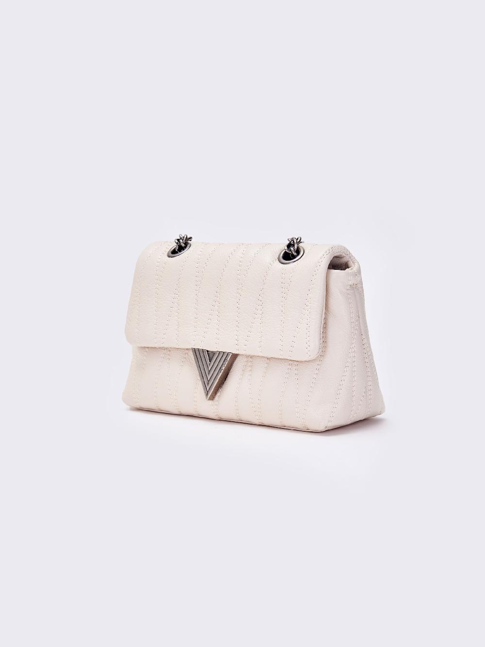 Vicolo Borsa Belleville Small Bianco Officina