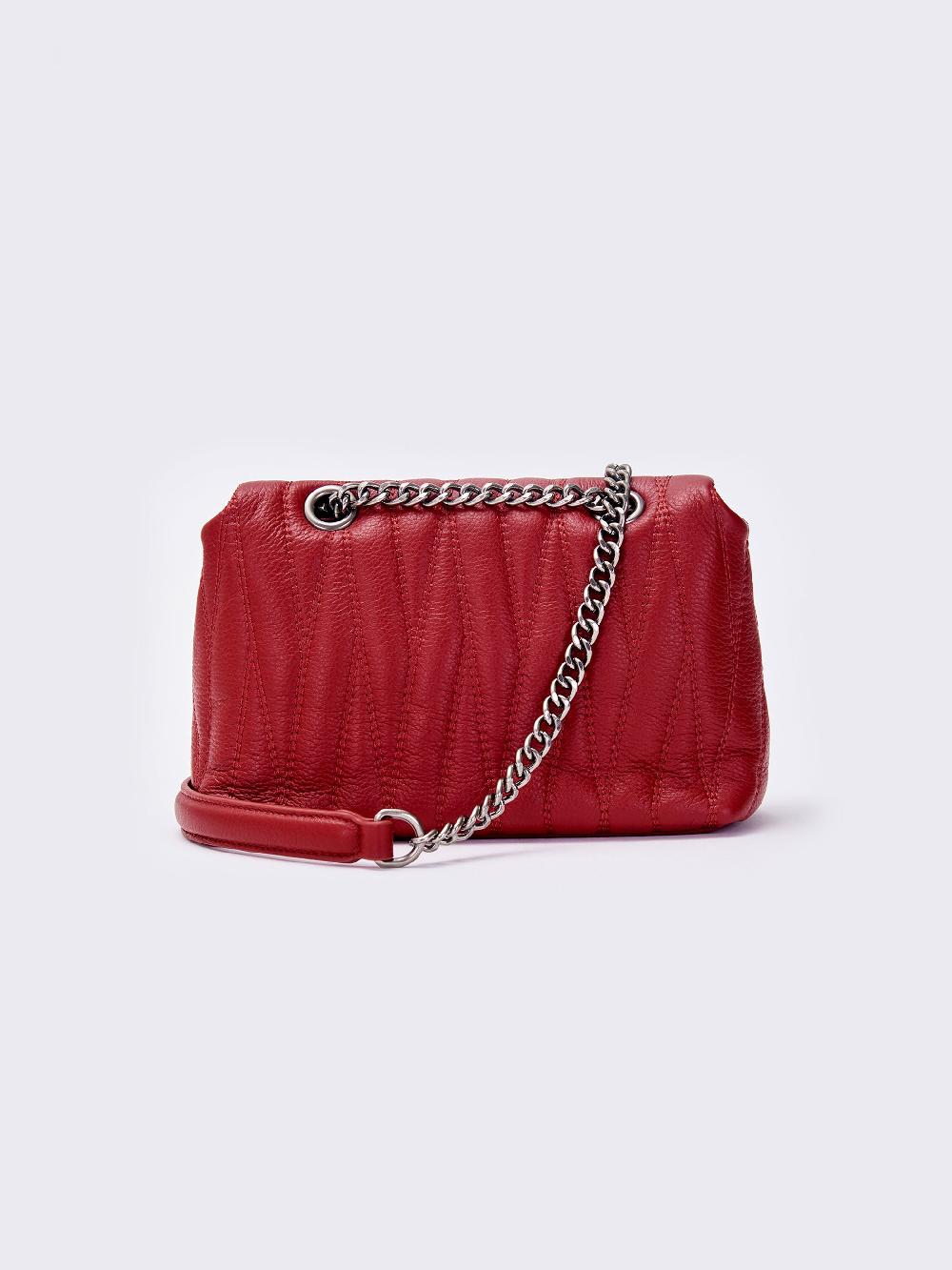 Vicolo Borsa Belleville Small Bordeaux Limitato a 3 giorni