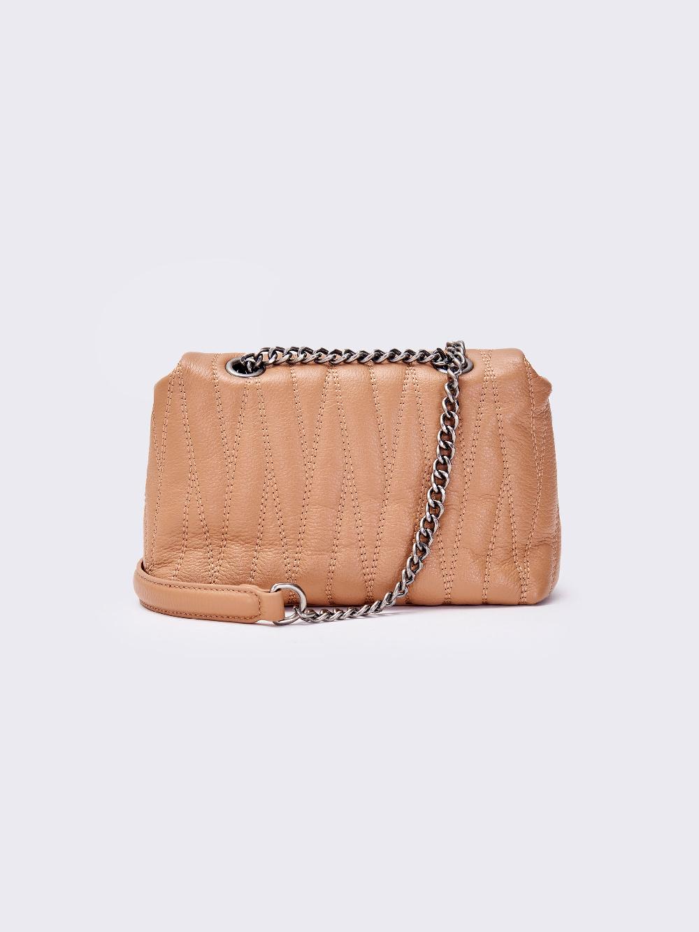 Vicolo Borsa Belleville Small Cammello Esporta salva