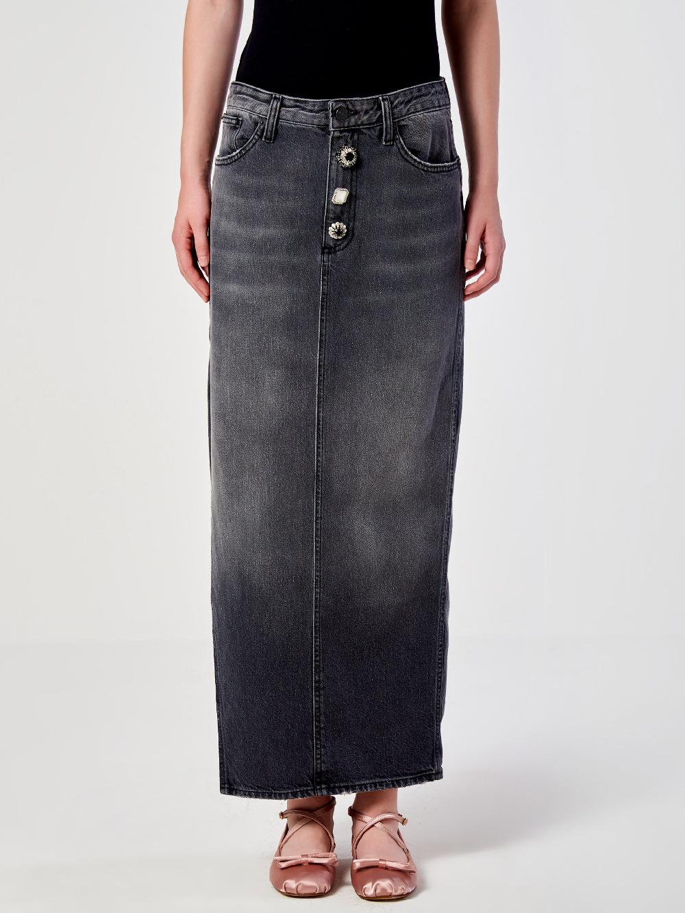 Vicolo Gonna Lunga in Denim – Vicolo Vendita