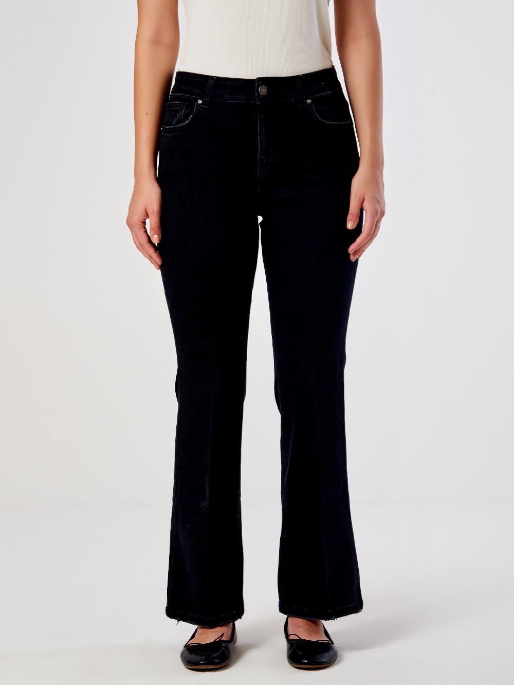 Vicolo Jeans Icon Gisele NeroNero Fino Al -60%