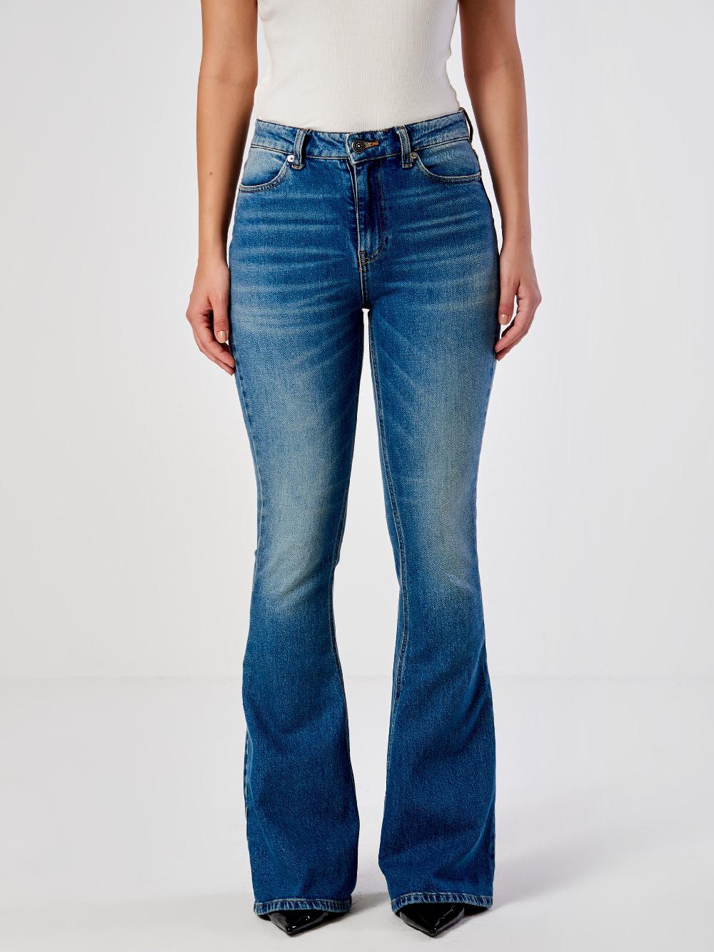 Vicolo Jeans Icon Gisele FlareBlu Shopping Online