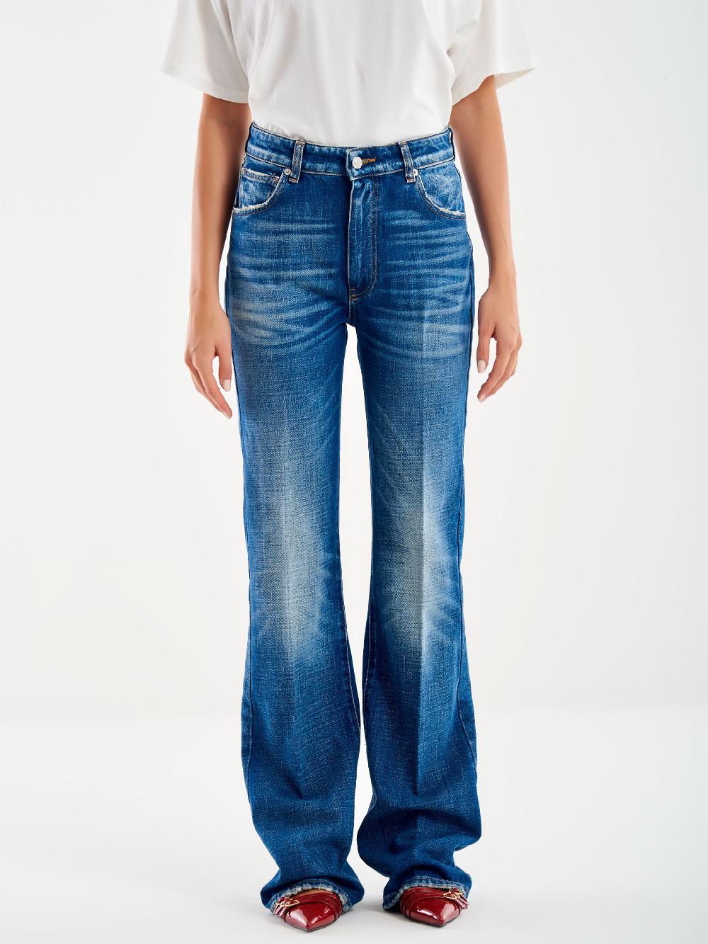 Vicolo Jeana Linette Straight Blu Presa