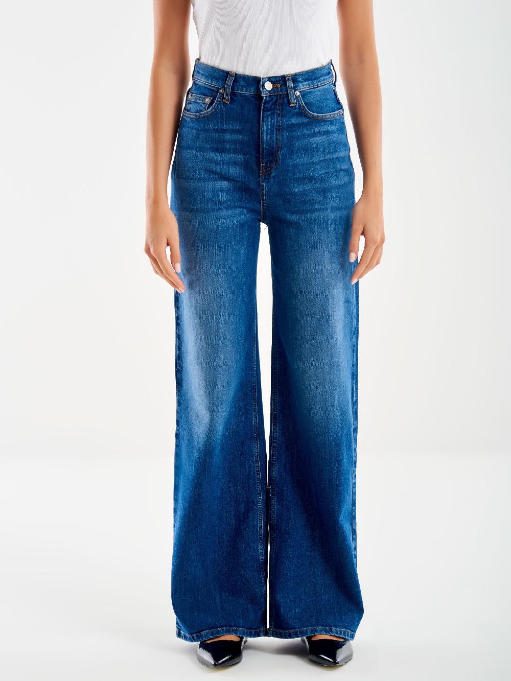 Vicolo Jeans Icon Lexie Blu In Saldo