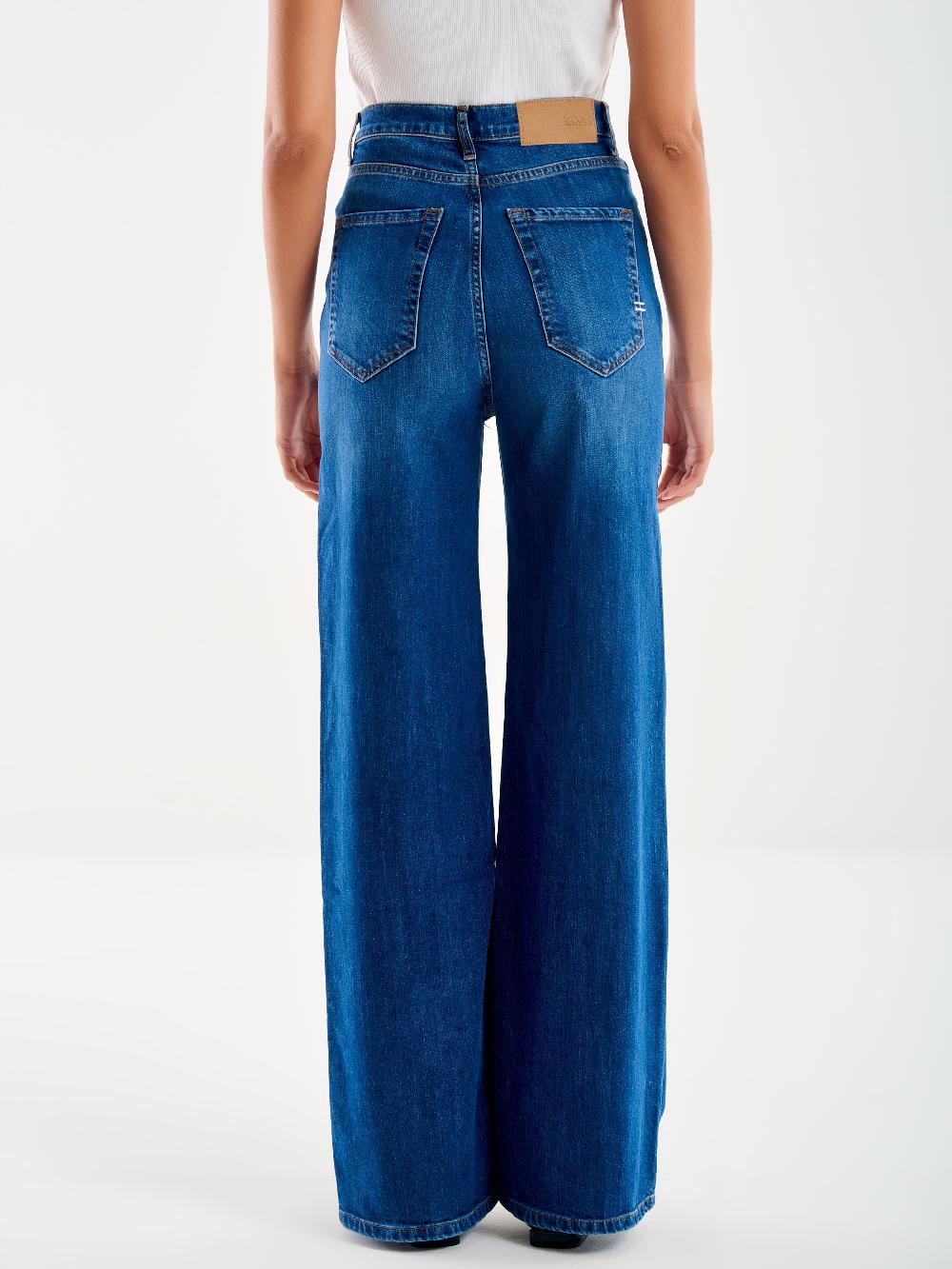 Vicolo Jeans Icon Lexie Blu In Saldo
