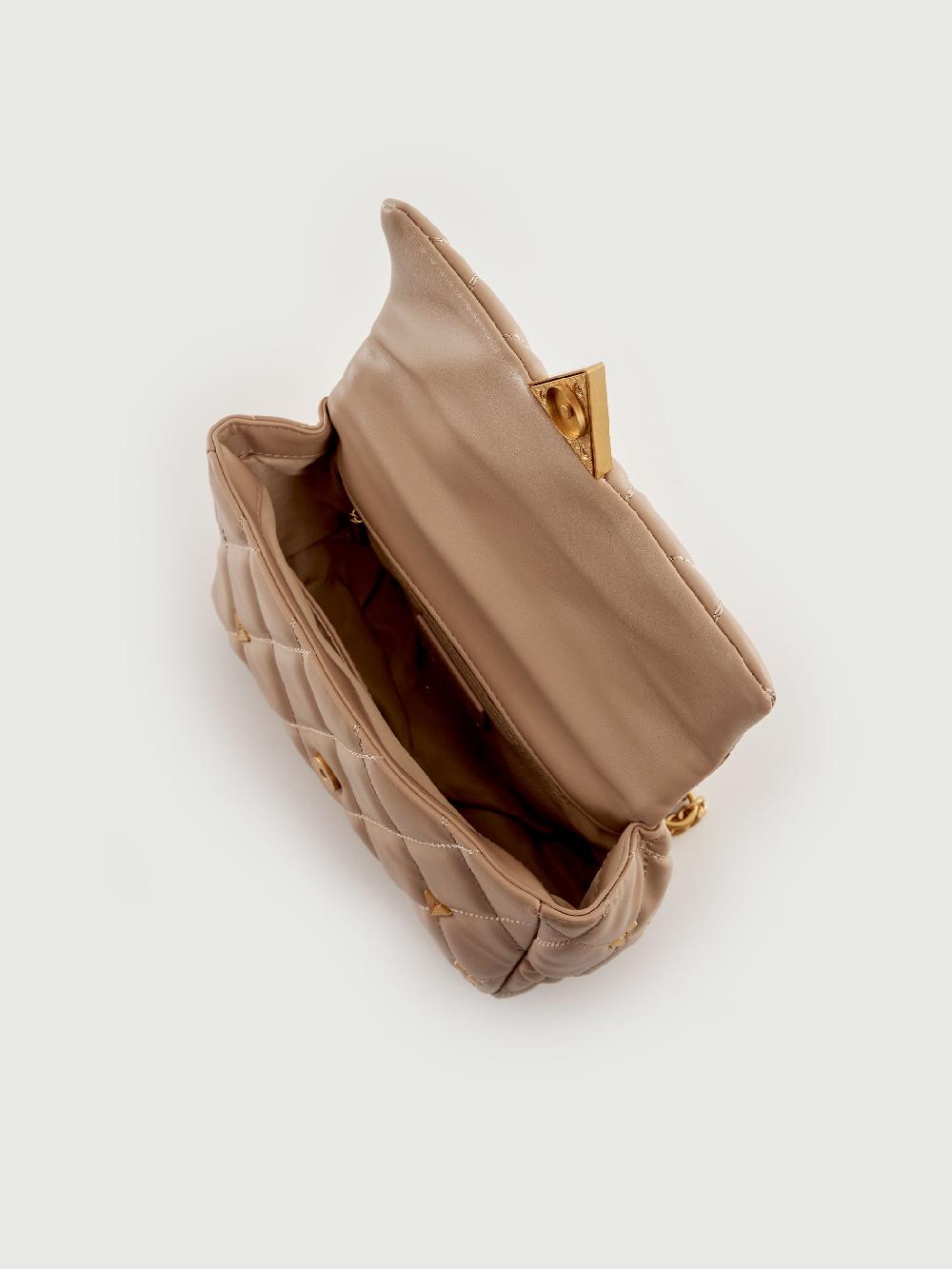 Vicolo Borsa Prisma Beige Shopping online