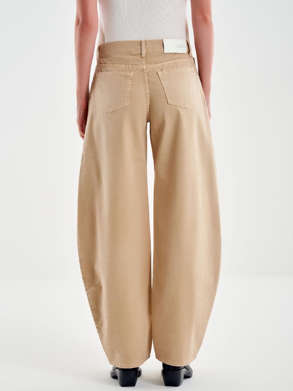 Vicolo Jeans Denise Ampio Beige Beige Vendite stagionali