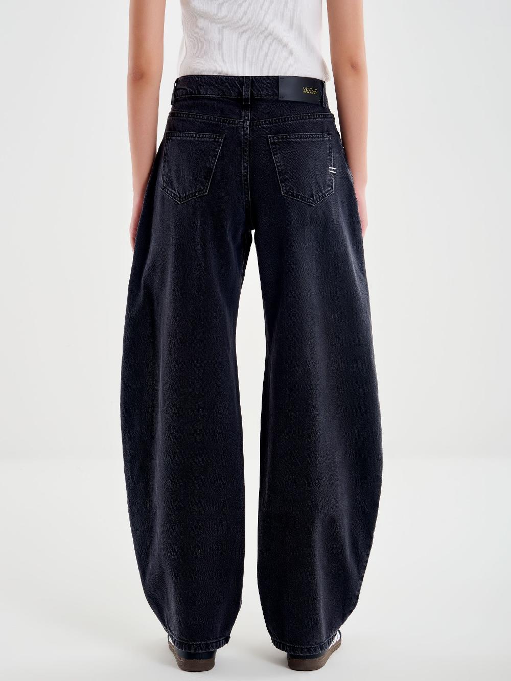 Vicolo Jeans Denise Ampio Grigio Offerta natalizia