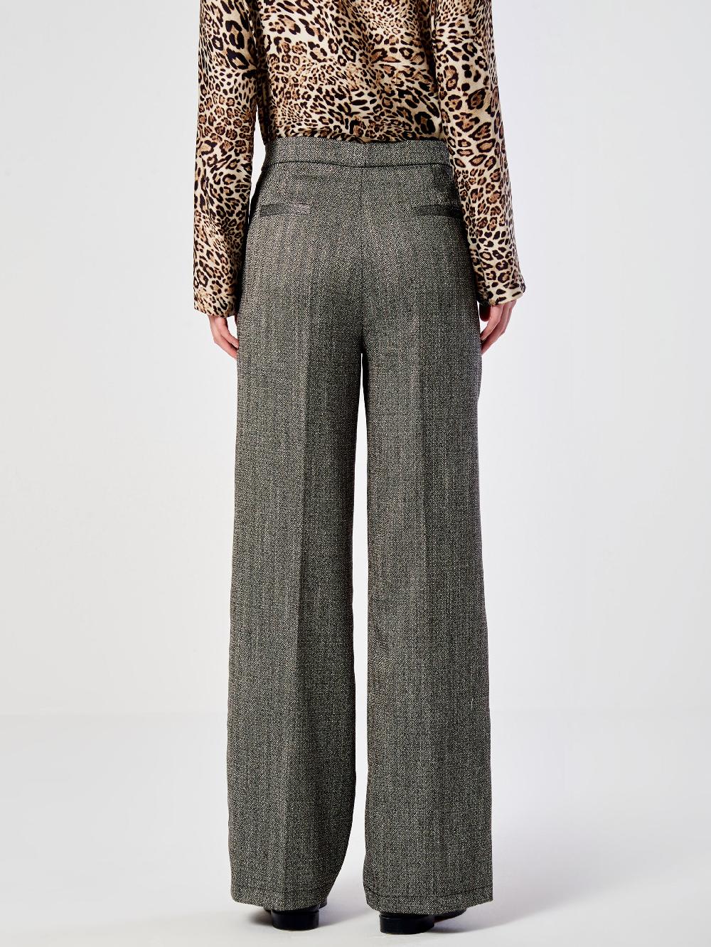 Vicolo Pantalone Palazzo Spinato Nero Saldi
