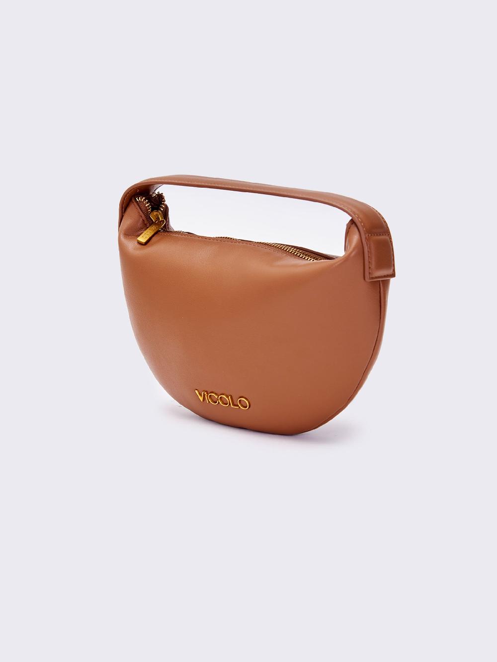 Vicolo Borsa Croissant Cammello Offerte speciali