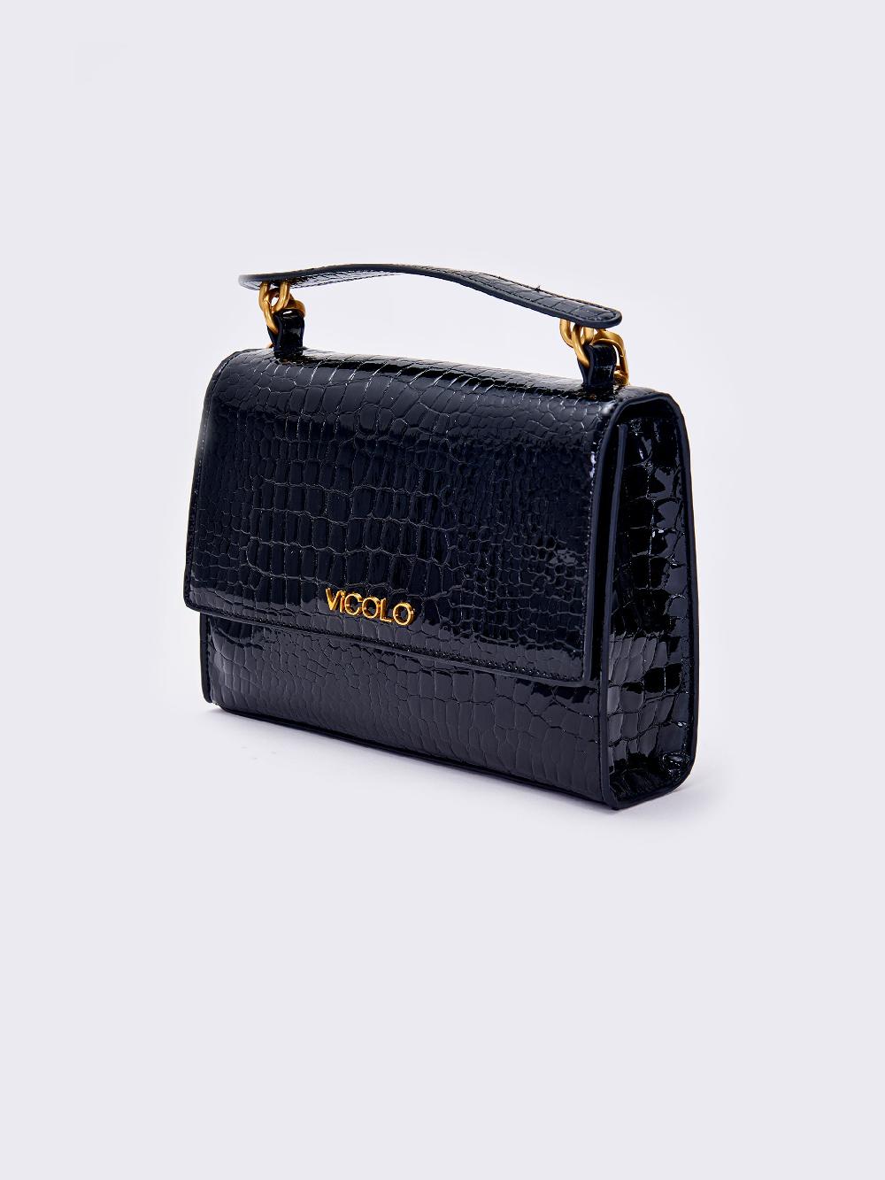Vicolo Borsa Portobello Nero Super Saving Price