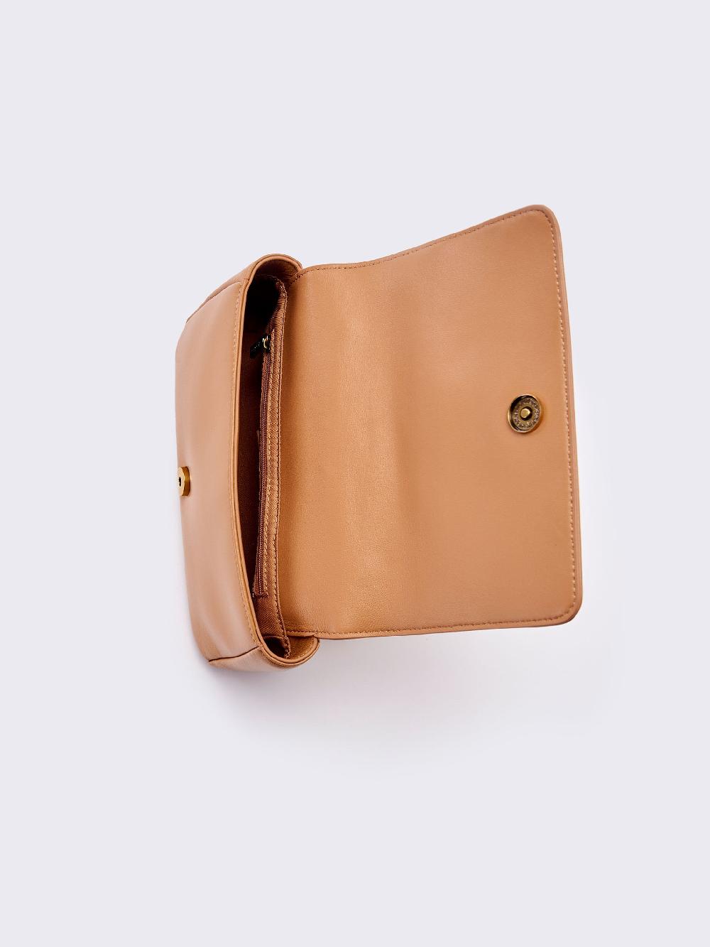 Vicolo Borsa Treasure Cammello Sostegno trimestrale