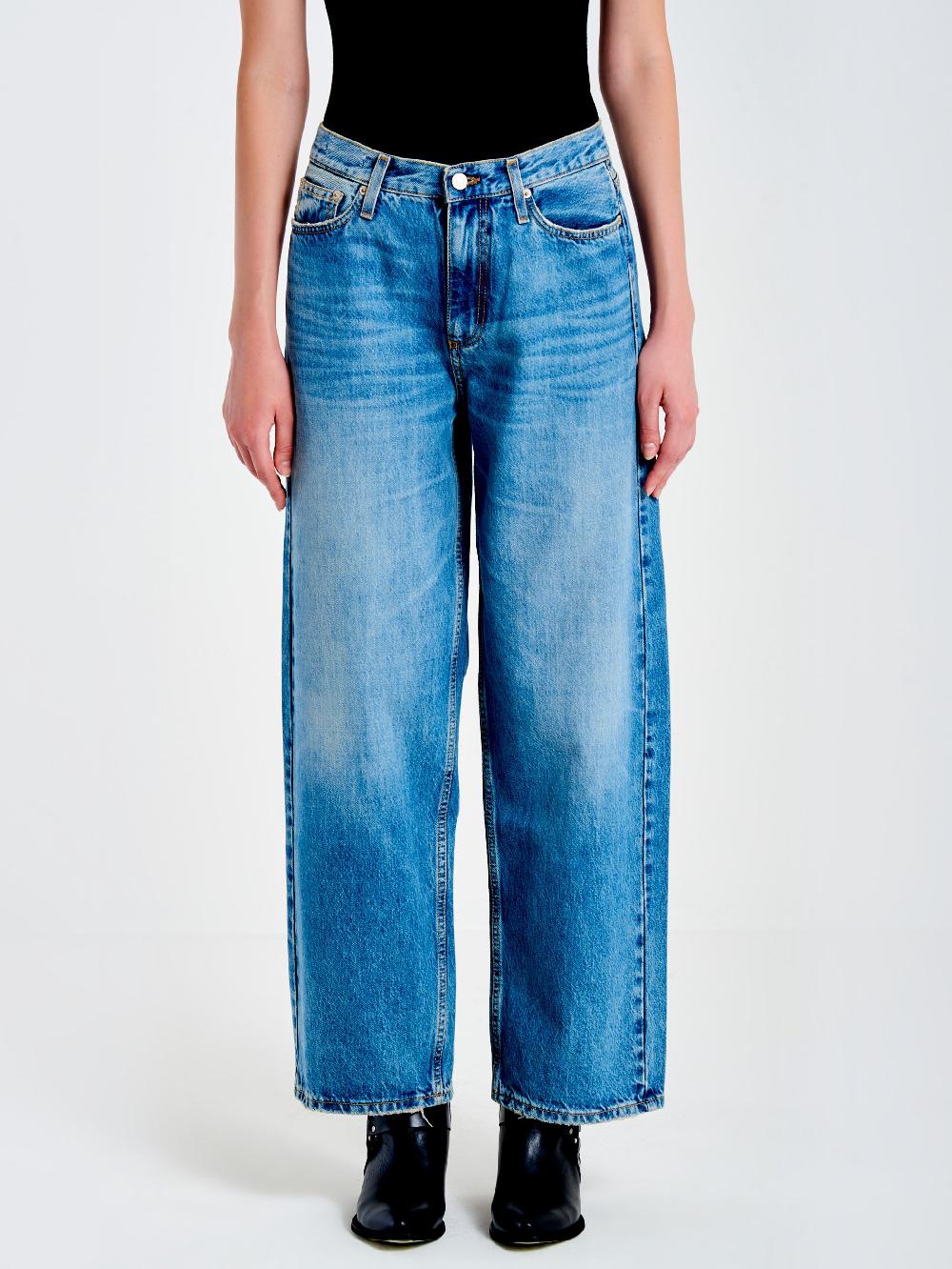 Vicolo Jeans Xenobia Ampio Blu Fino al 55% di sconto