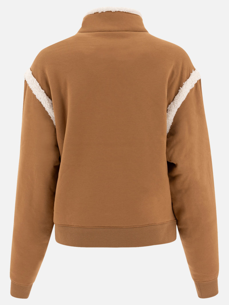 Vietti Ugg Felpa con mezza zip "Lydi" Convenienza