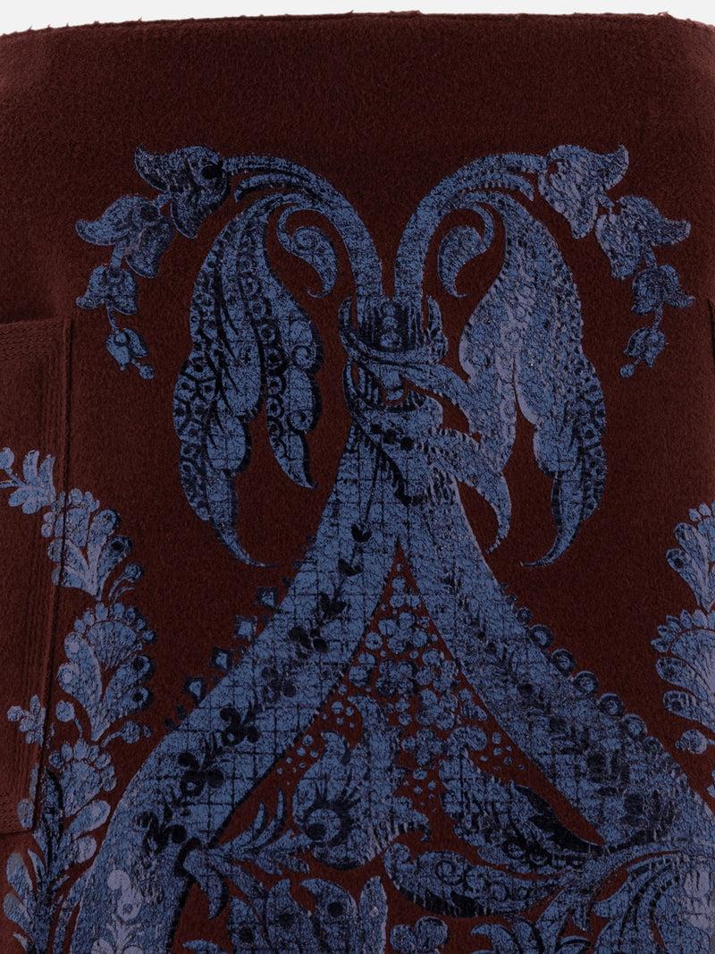 Vietti Etro Gonna mini con stampa laminata Presa