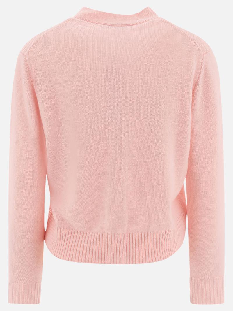 Vietti Maison Kitsuné Cardigan con ricamo "Fox Head" Offerta