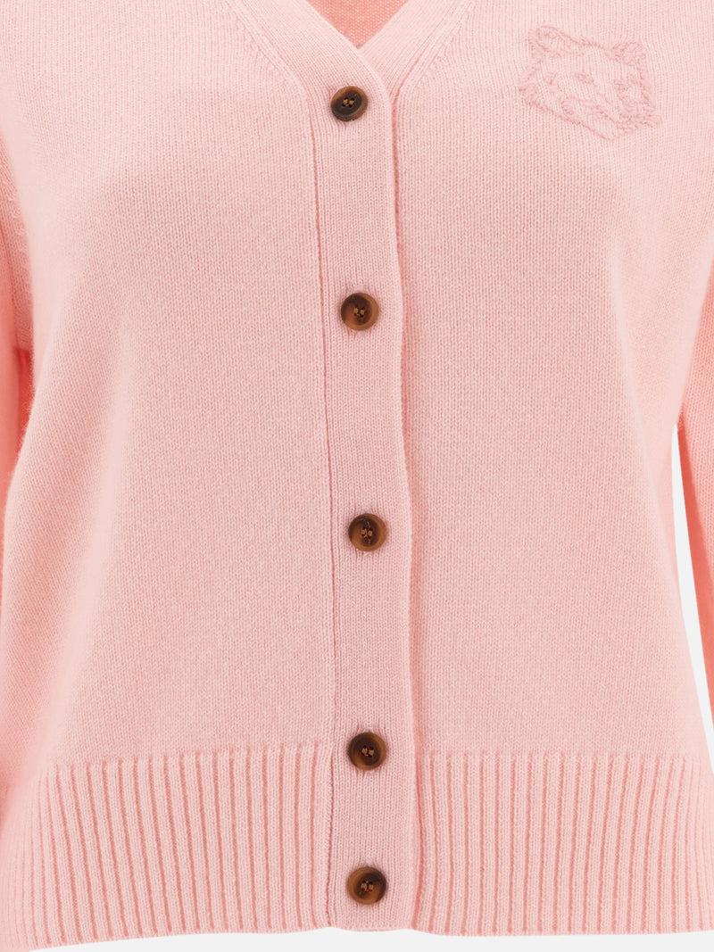Vietti Maison Kitsuné Cardigan con ricamo "Fox Head" Offerta