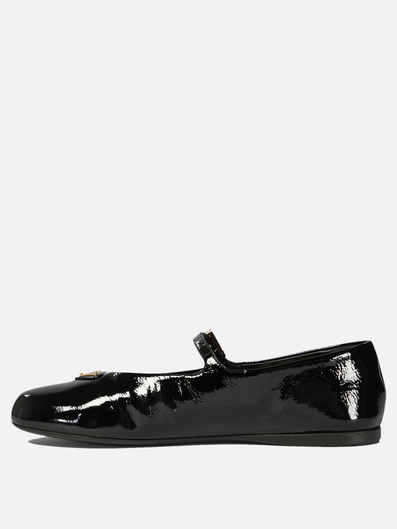 Vietti Prada Ballerine in vernice Outlet