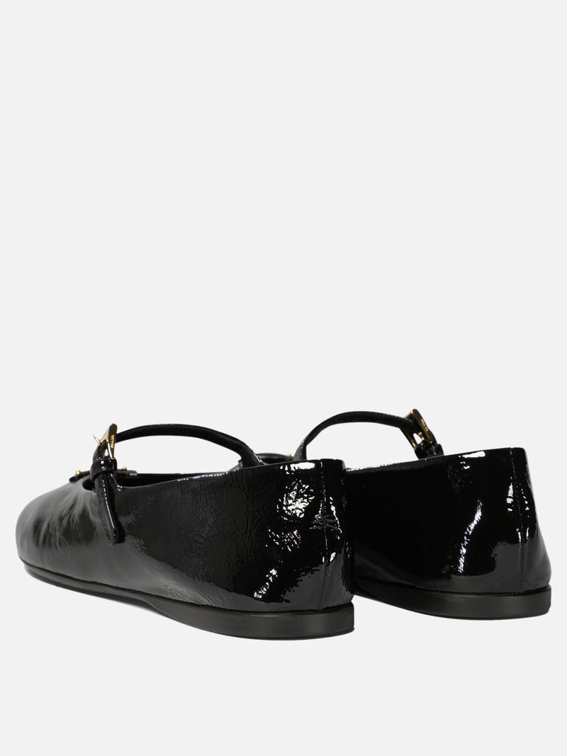 Vietti Prada Ballerine in vernice Outlet