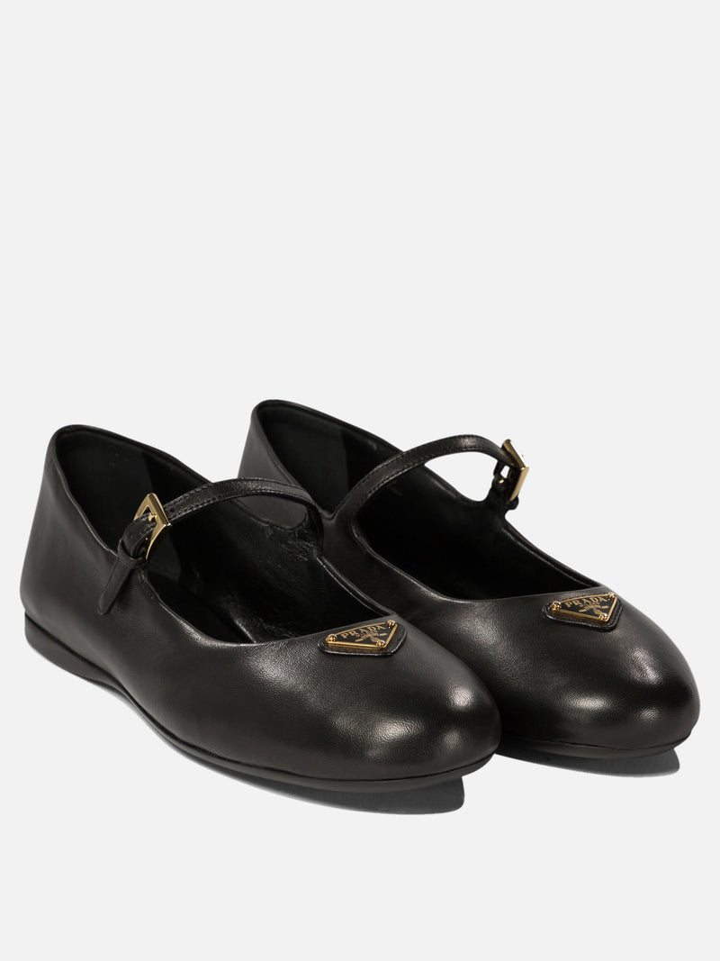 Vietti Prada Ballerine in nappa In Vendita