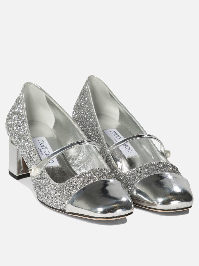 Vietti Jimmy Choo Décolleté con glietter "Elisa 45" 2025