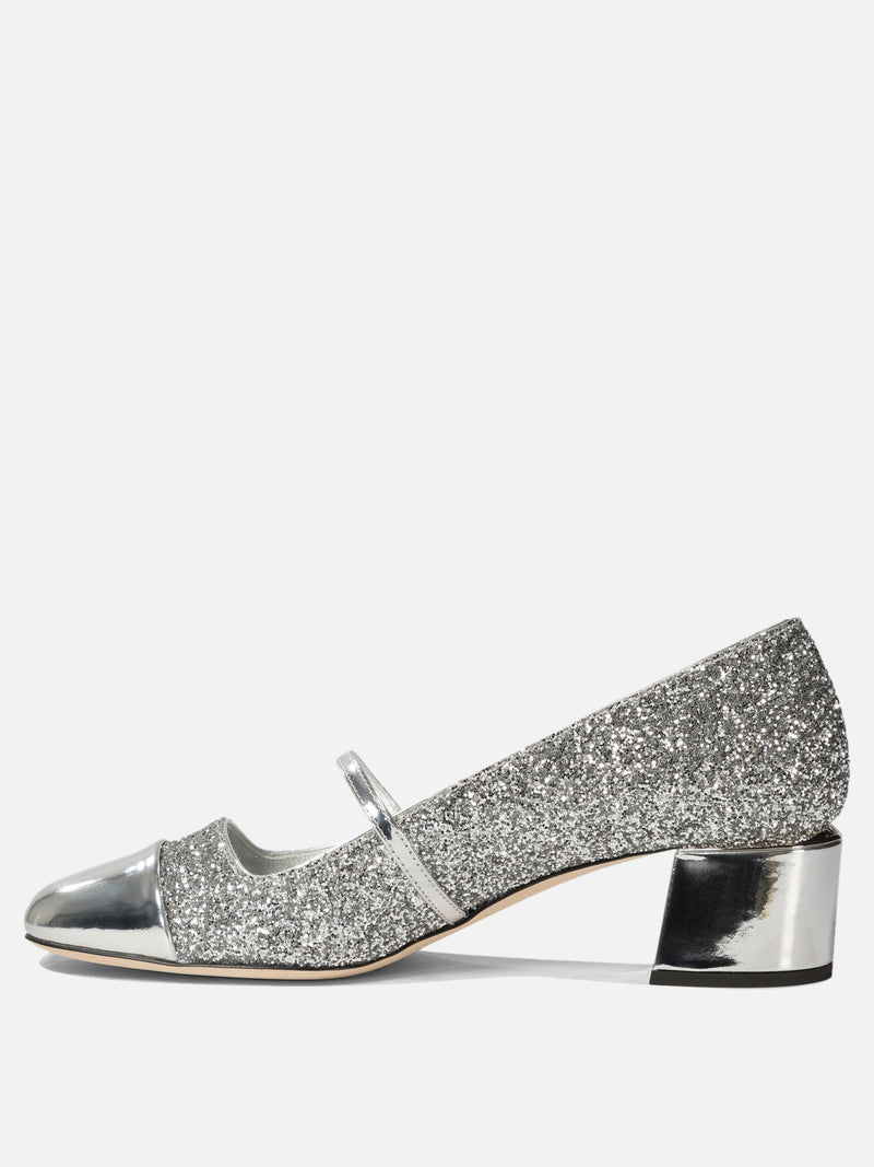 Vietti Jimmy Choo Décolleté con glietter "Elisa 45" 2025