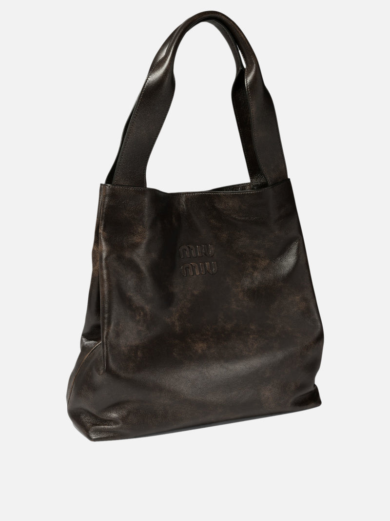 Vietti Miu Miu Borsa a spalla in pelle Novità