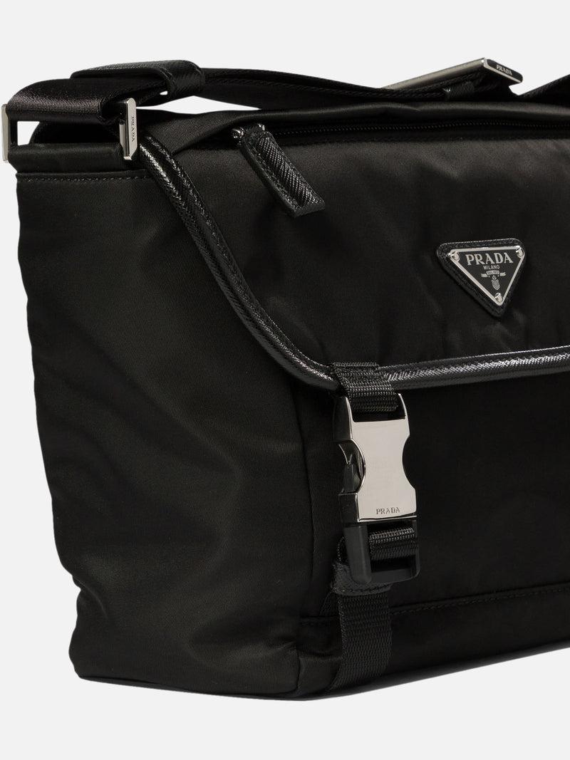 Vietti Prada Borsa a tracolla in Re-Nylon e Saffiano Online