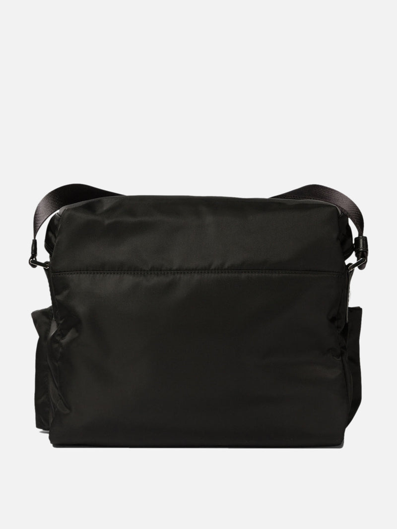 Vietti Prada Borsa con tracolla in Re-Nylon e pelle Outlet