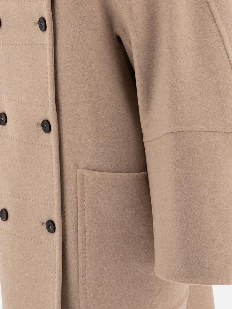 Vietti Max Mara Cappotto doppiopetto in lana e cashmere 2025
