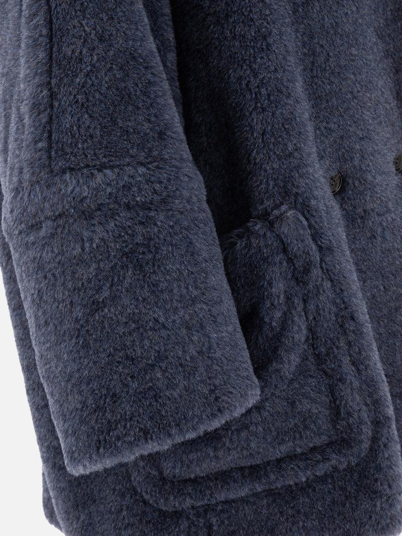 Vietti Max Mara Cappotto corto in alpaca e lana "Teddy Bear Icon" In Linea