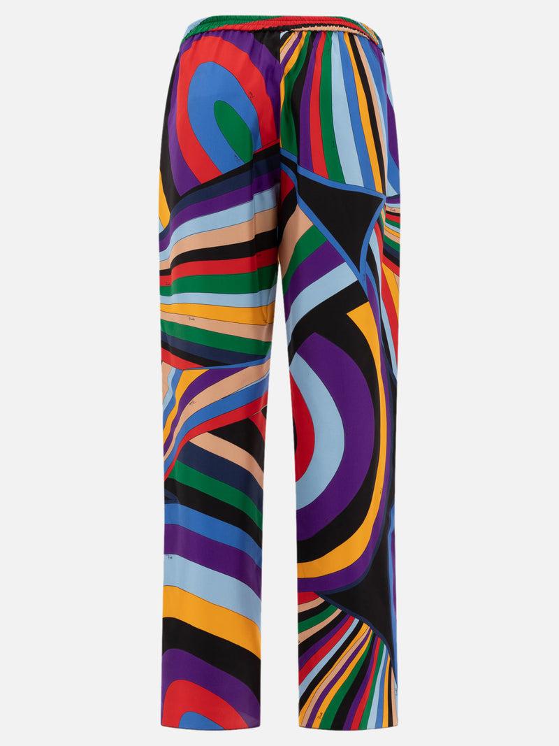 Vietti Pucci Pantaloni con stampa Iride Vendita