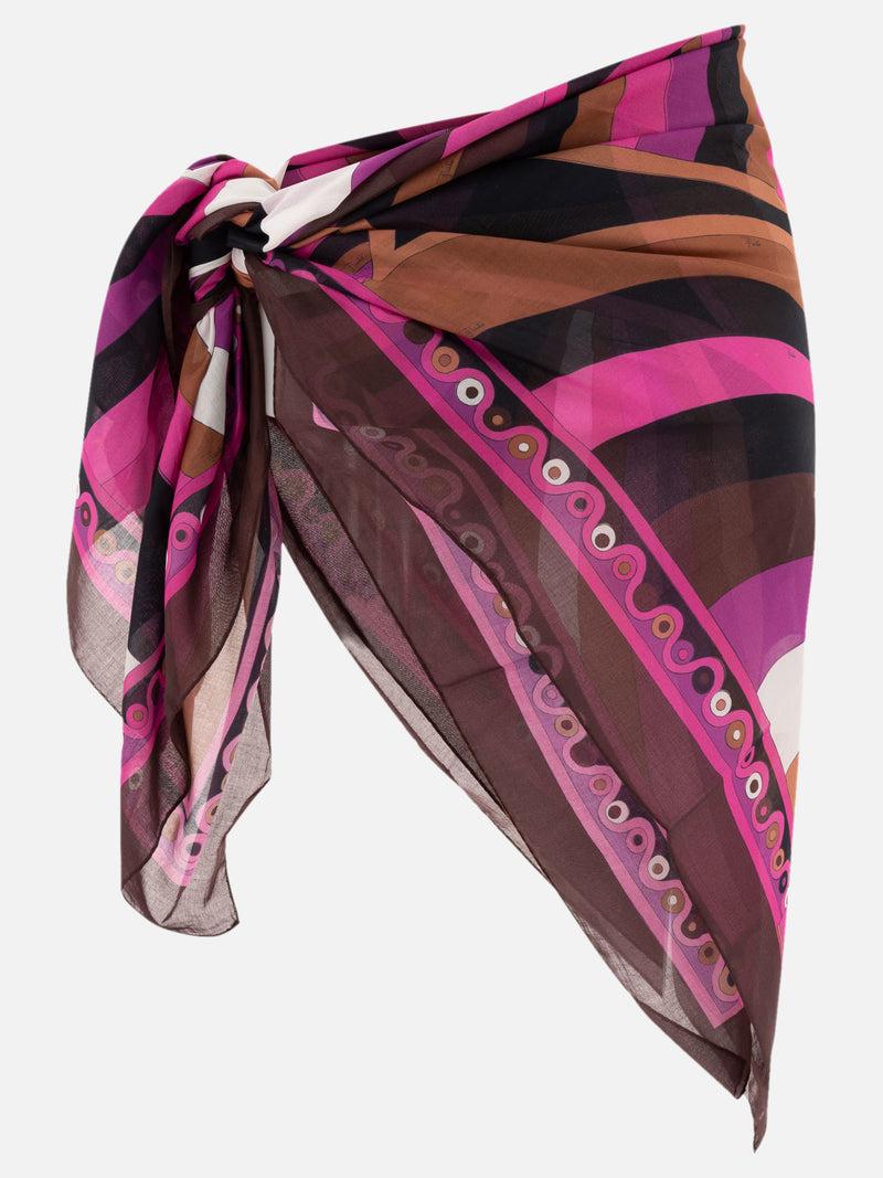 Vietti Pucci Sarong con stampa Iride e Onde Soddisfazione Garantita