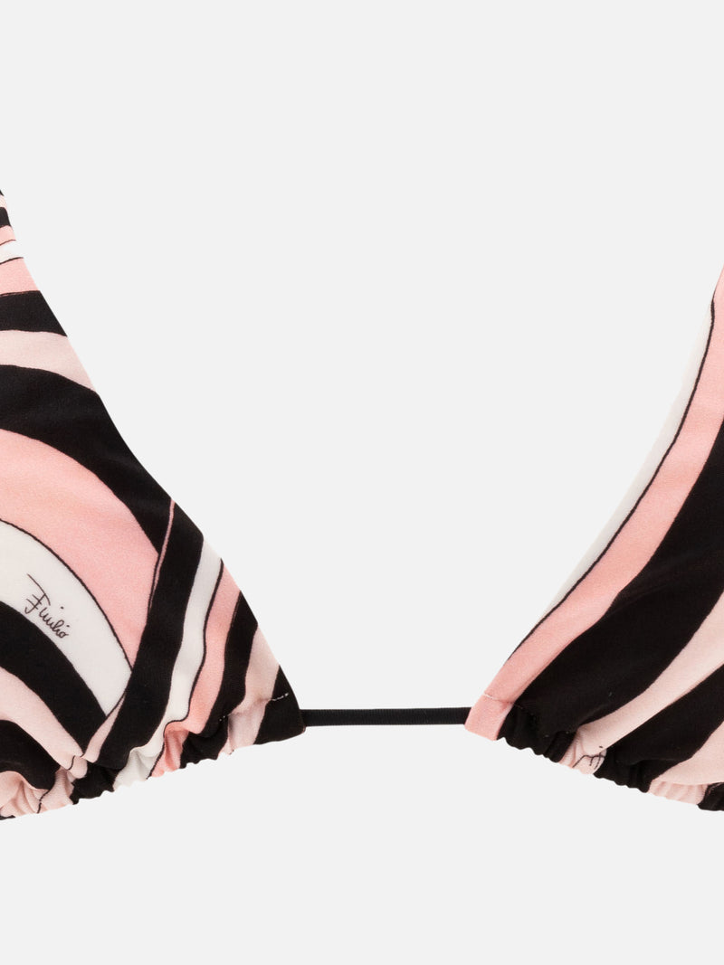 Vietti Pucci Top bikini con stampa Iride Negozi Online