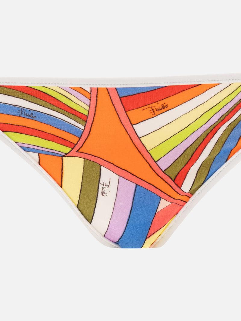 Vietti Pucci Slip bikini con stampa Iride Acquista Ora