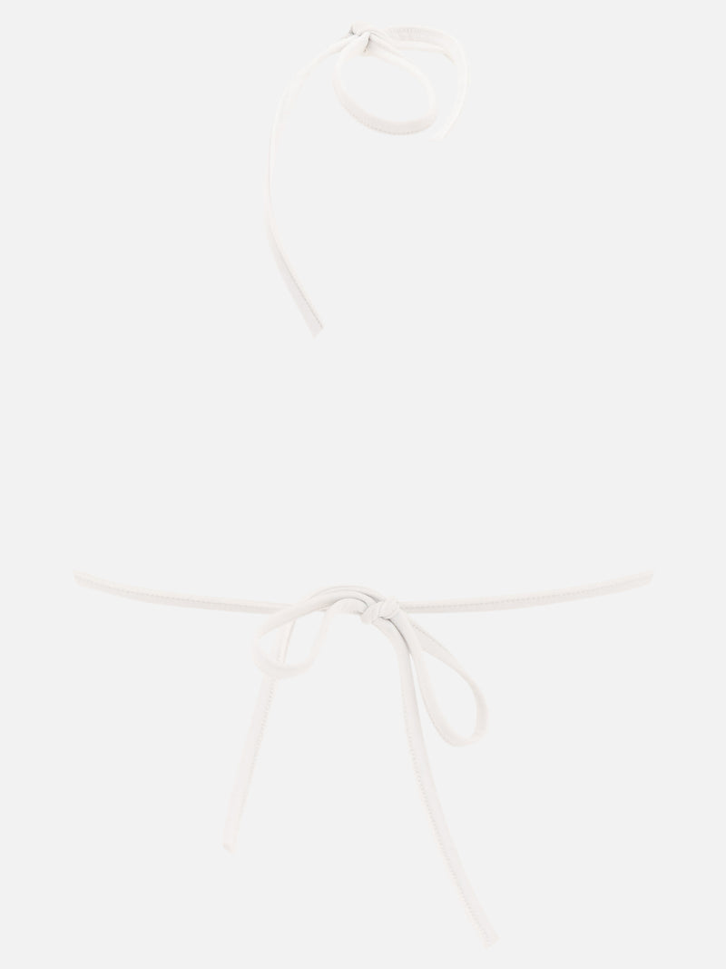 Vietti Pucci Top bikini con stampa Orchidee Promozione Limitata