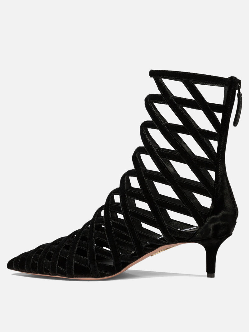 Vietti Aquazzura Stivaletti "Romance 50" Lightning offer