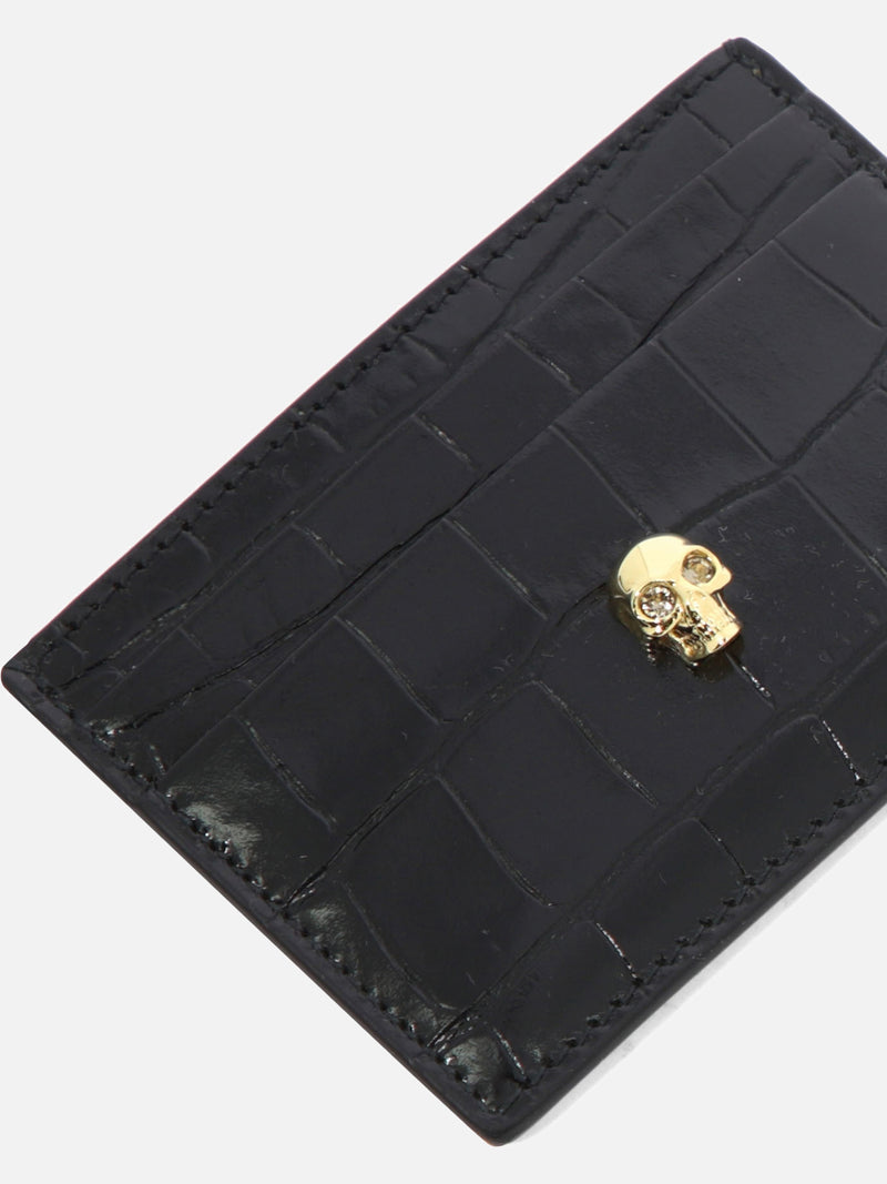 Vietti Alexander McQueen Portacarte "Skull" Vendita Economica