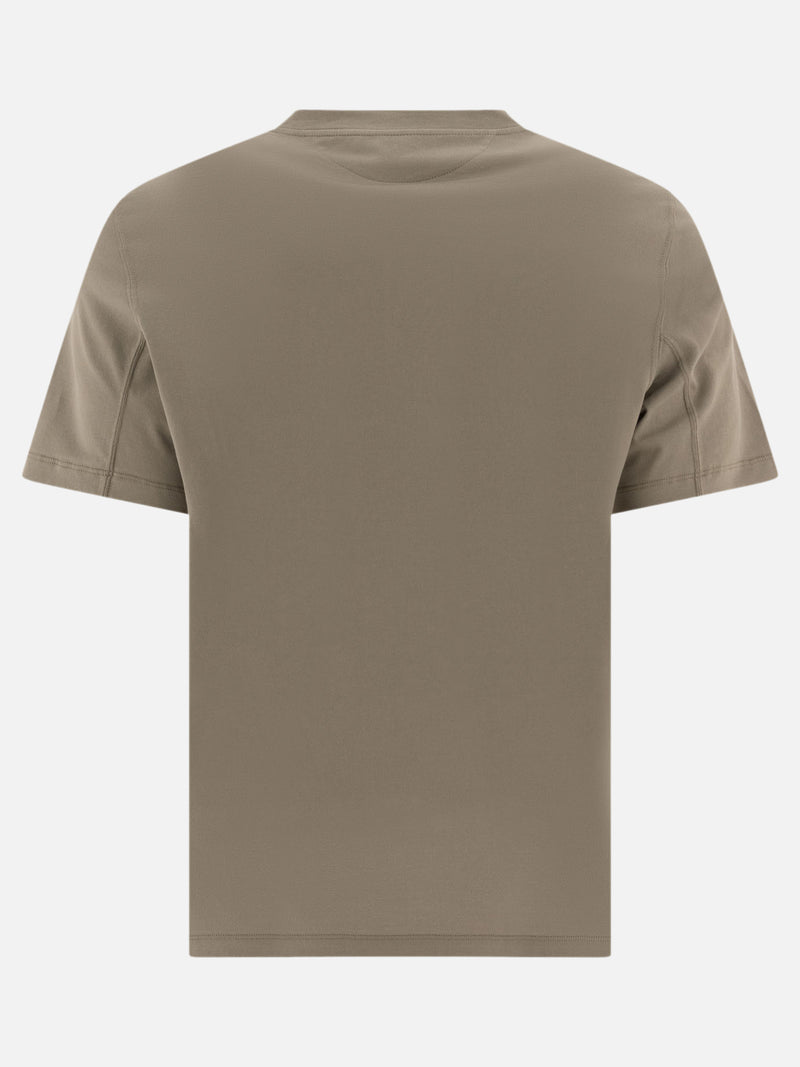 Vietti Brunello Cucinelli T-shirt in jersey con logo Vendite Flash