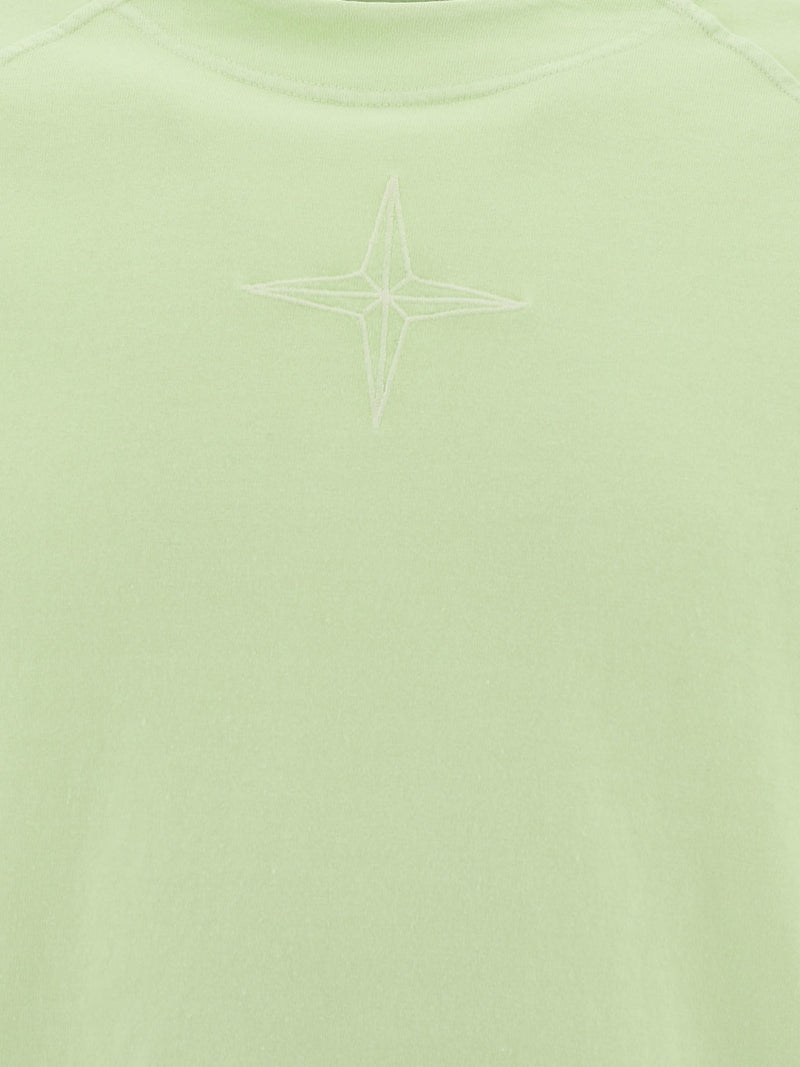 Vietti Stone Island T-shirt con ricamo "Compass" Prezzo basso