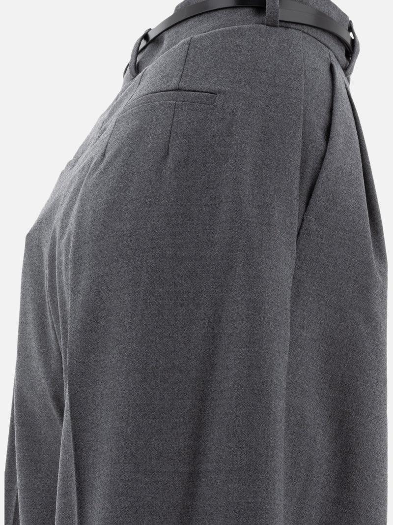 Vietti Max Mara Sportmax Pantaloni oversize in lana stretch Enormi sconti