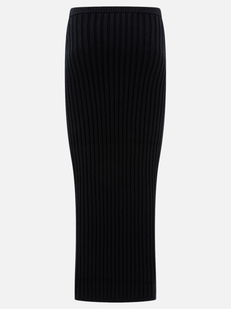 Vietti Max Mara Gonna in maglia di lana e cashmere Limitato a 3 giorni