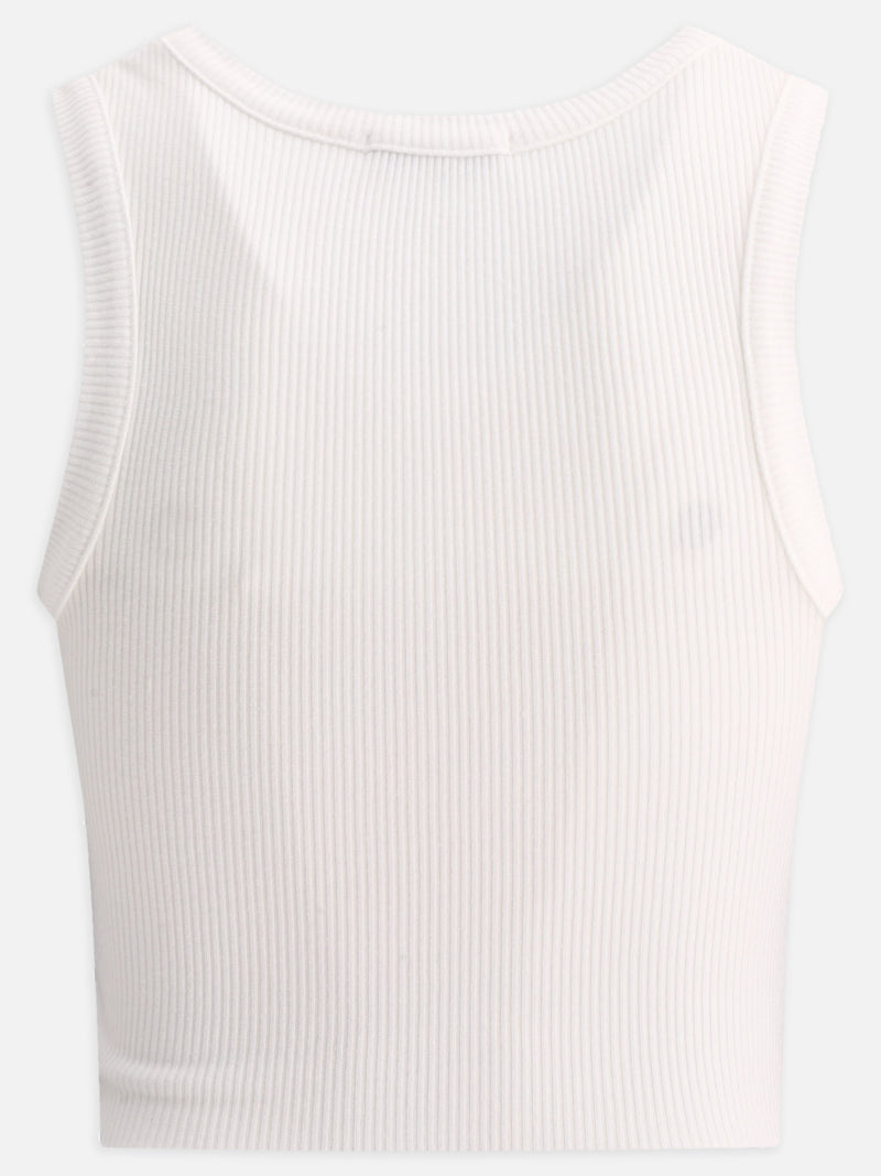 Vietti Agolde Canotta cropped "Poppy" Moda