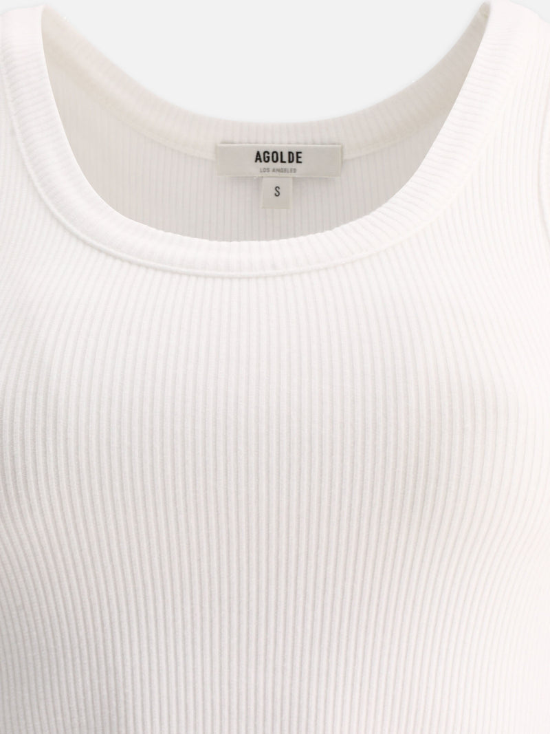 Vietti Agolde Canotta cropped "Poppy" Moda