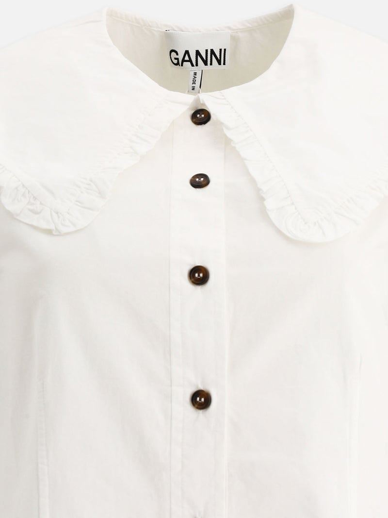 Vietti Ganni Blusa in popeline Offerta speciale