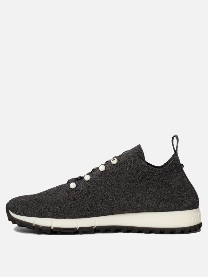 Vietti Jimmy Choo Sneaker in cashmere "Veles" Liquidazione